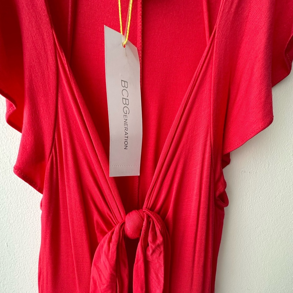 BCBGeneration / Cutout dress / Coral/pink / Small - Picture 2 of 5